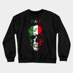 Italy Skull Crewneck Sweatshirt